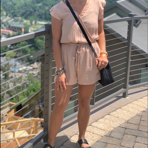 silk romper - Picture 2 of 5